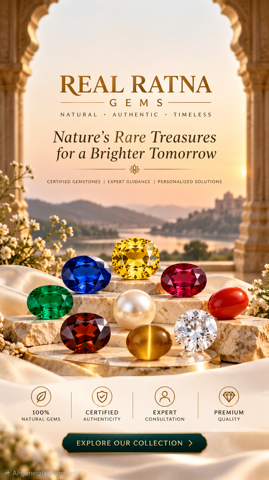 Unheated untreated Gemstone
