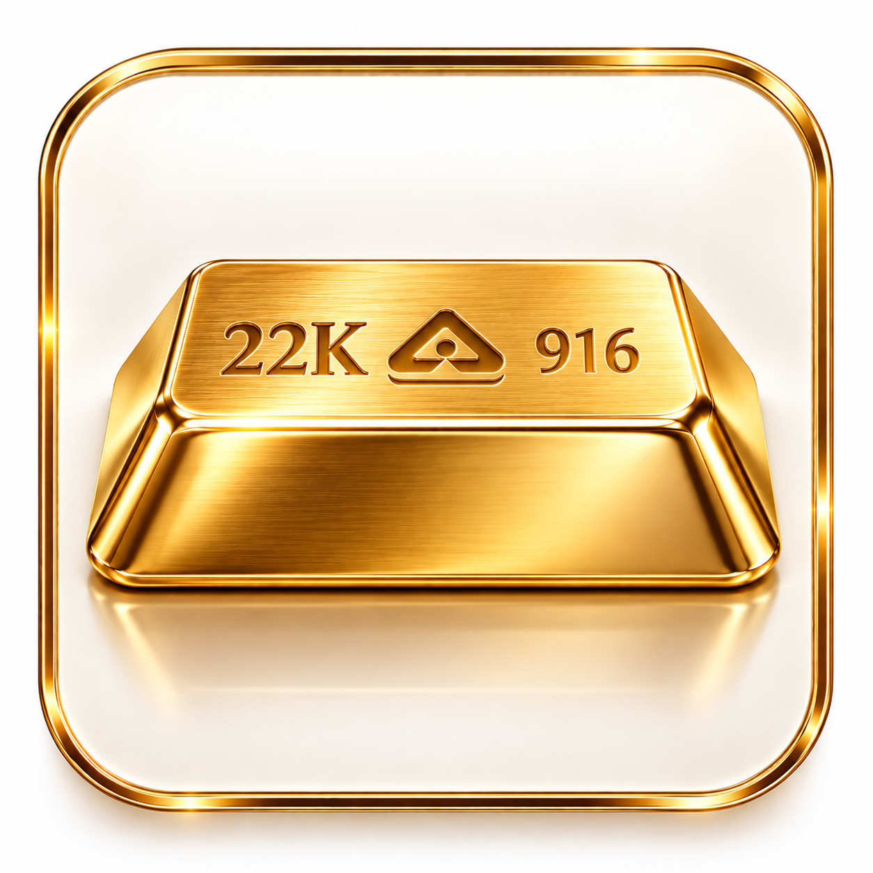 22k Yellow Gold