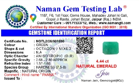 Panna- GEMSTONE