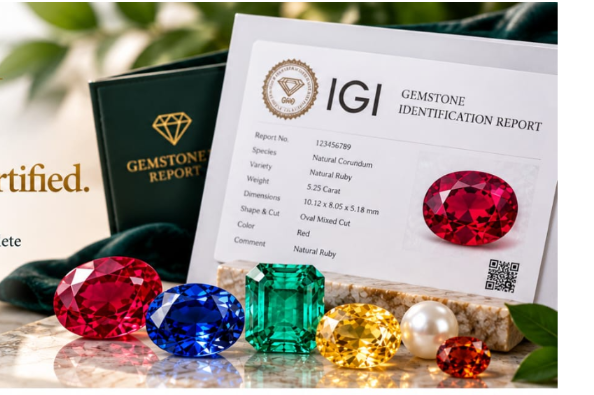 IGI Laboratory Gemstone Certificate