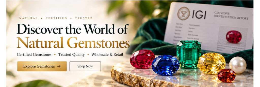 Natural Gemstones From Mines Around The World